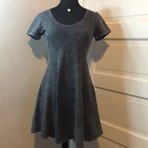 Mineral Wash Swing Dress - Forever 21